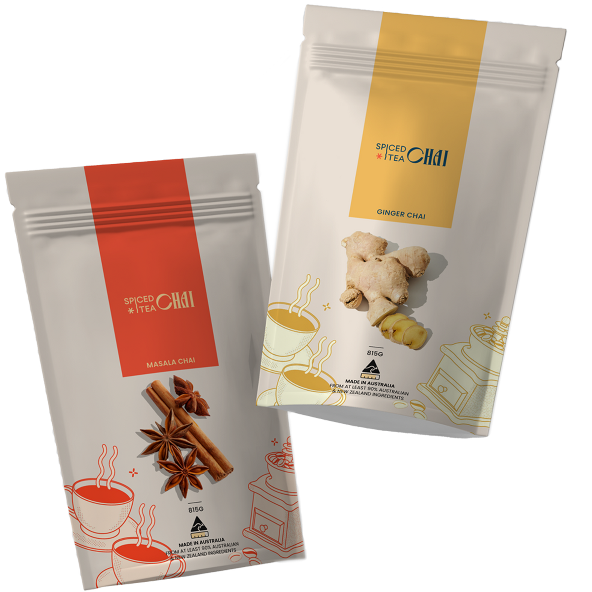 Spiced Tea Chai For Home - Tea in T-30 Seconds